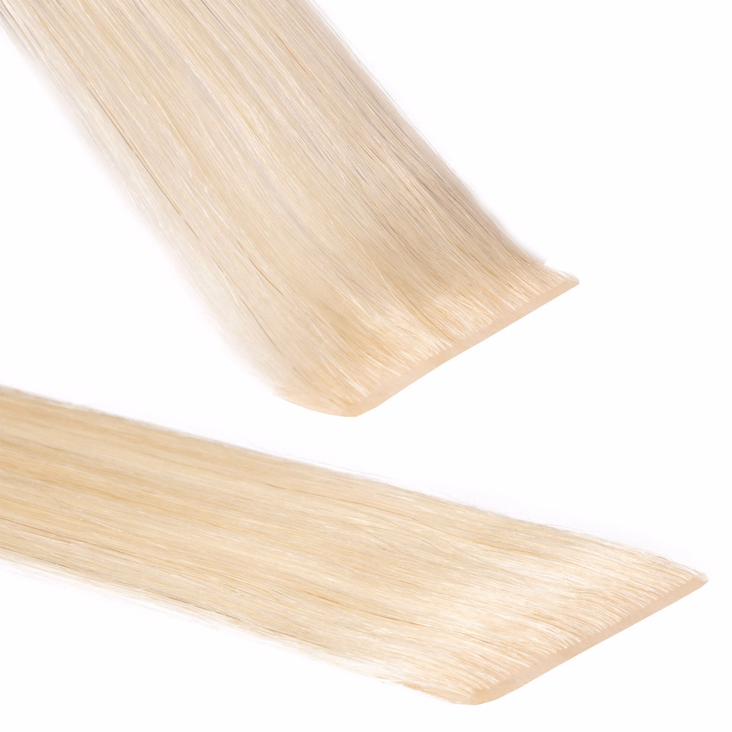 Invisible Tape Extensions Premium Echthaar #10/0 Hell-Lichtblond