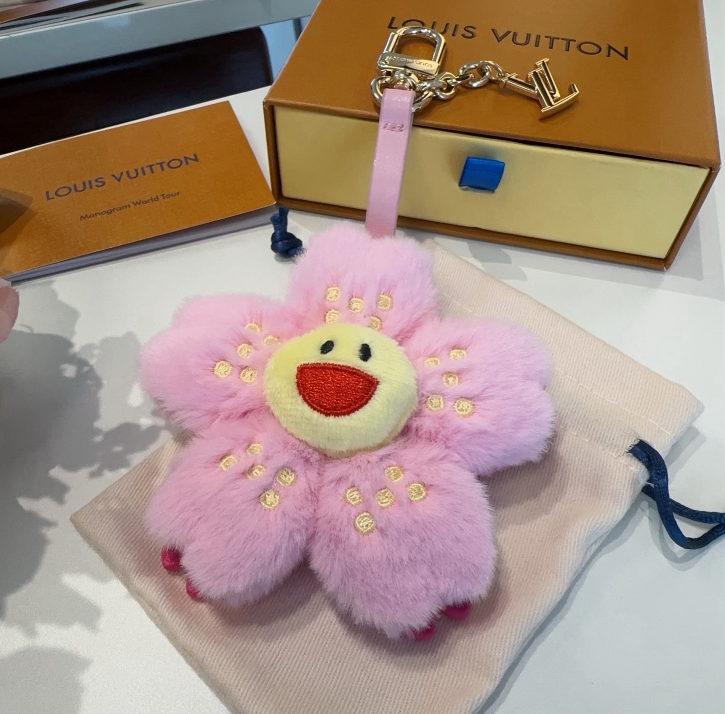 LV X TM Cherry Blossom Bag Charm