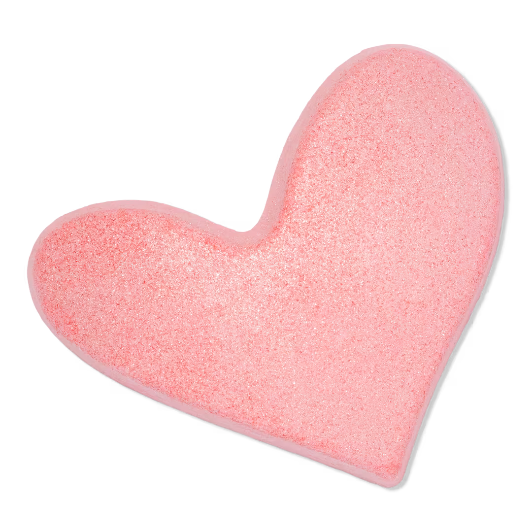 Sweet & Shimmer  Merry Berry Heart Bath Fizzer