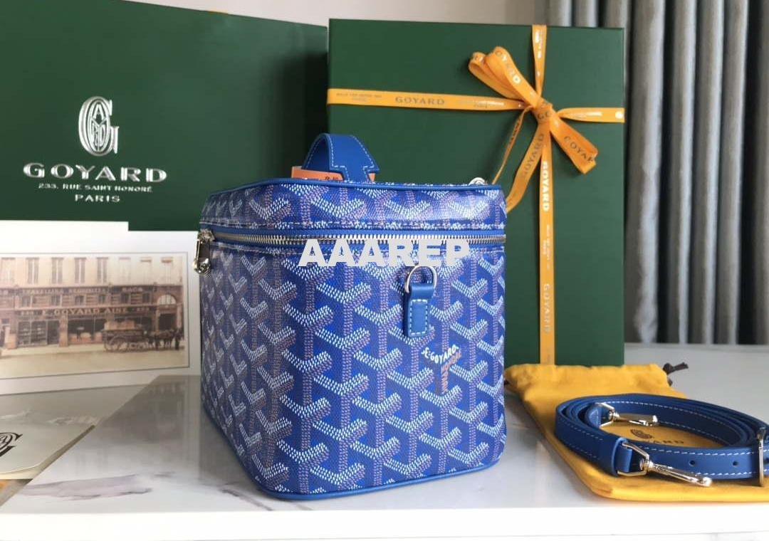 Replica Goyard MUSEVAPMLTY01CL03P Muse Vanity Case PM Bag Blue