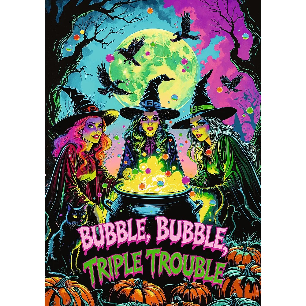 Puzzle Premium Plus Quality 1000 El. Hall Of Horror: Czarownice