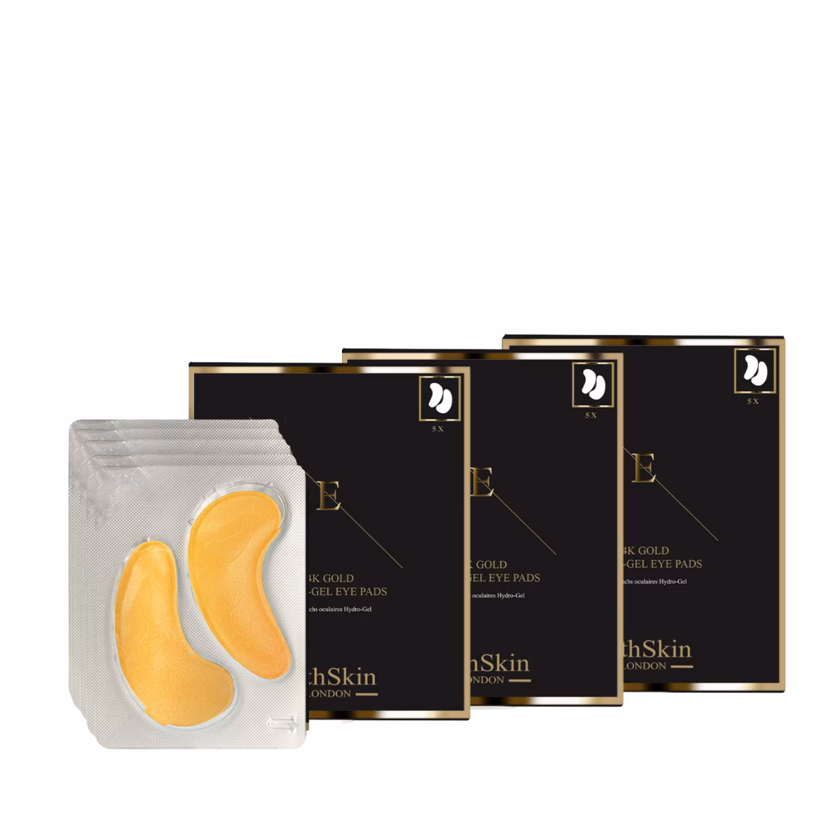 Collagen Gold Augenklappe Dreifach