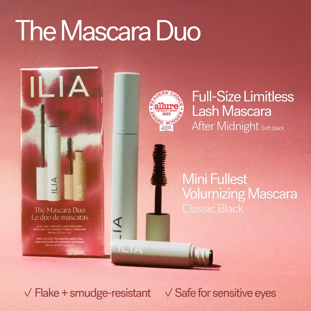 ILIA  The Mascara Duo - Mascara Gift Set