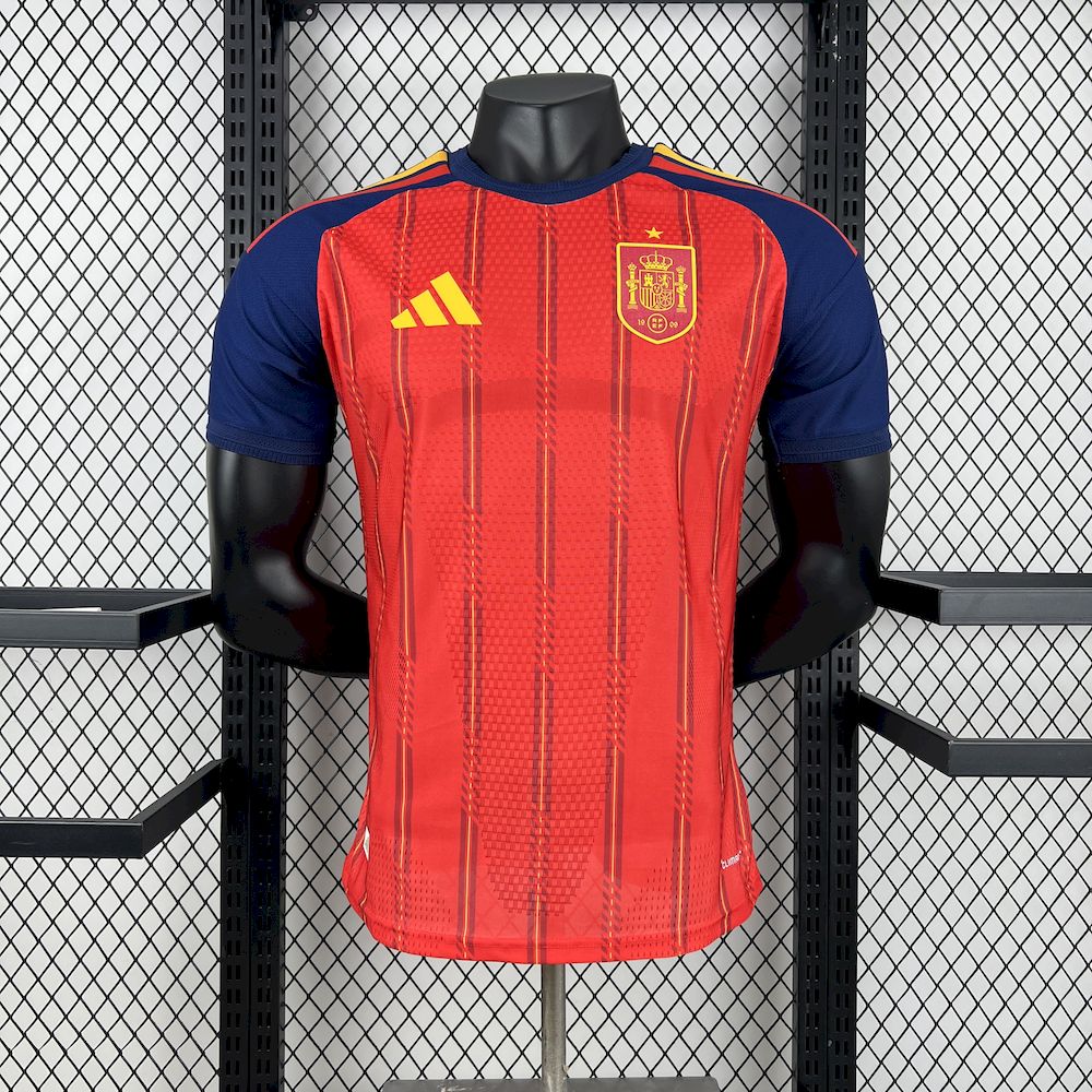 Mens Spain 2026 World Cup Home Jersey Player Version españa