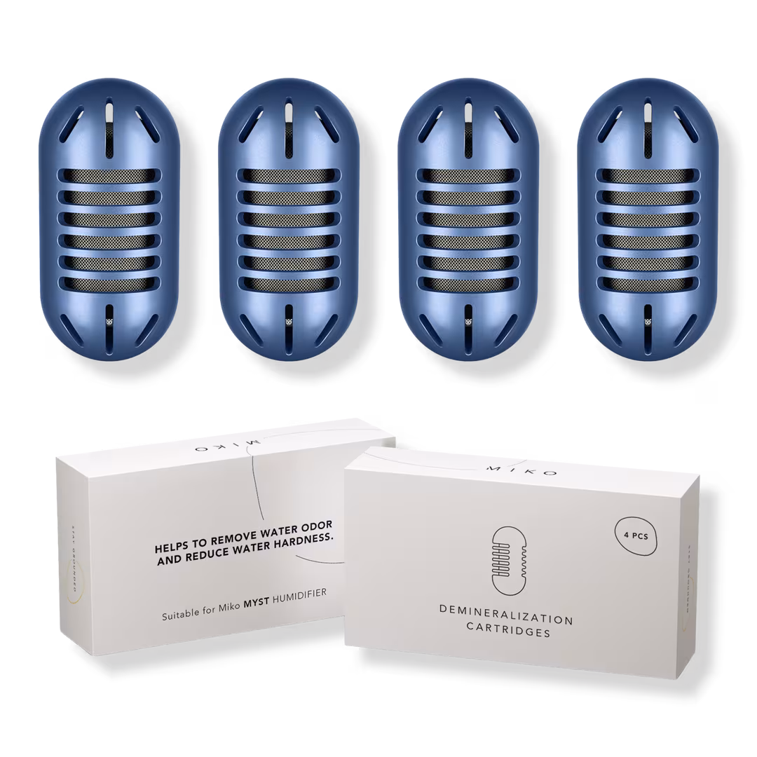Miko  Water Demineralization Cartridges - 4-Pack for Ultrasonic Humidifiers