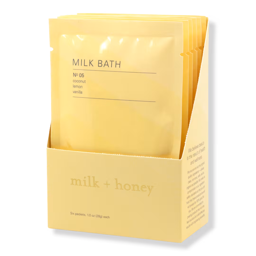 Milk + Honey  Coconut, Lemon & Vanilla Milk Bath No.05 Set