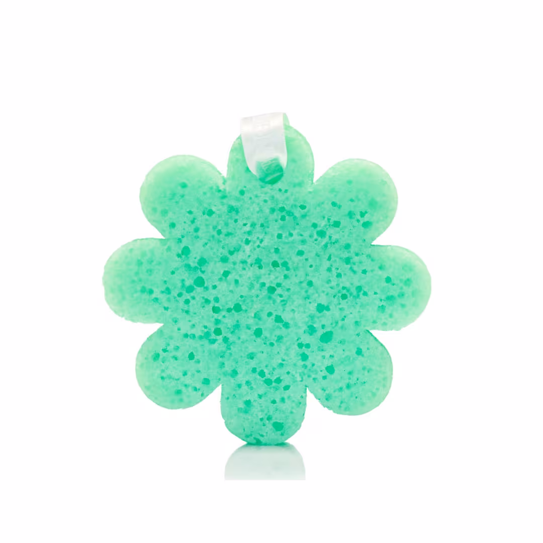 SPONGELLE  Coconut Verbena Wild Flower Body Buffer | Body Wash Infused Buffer