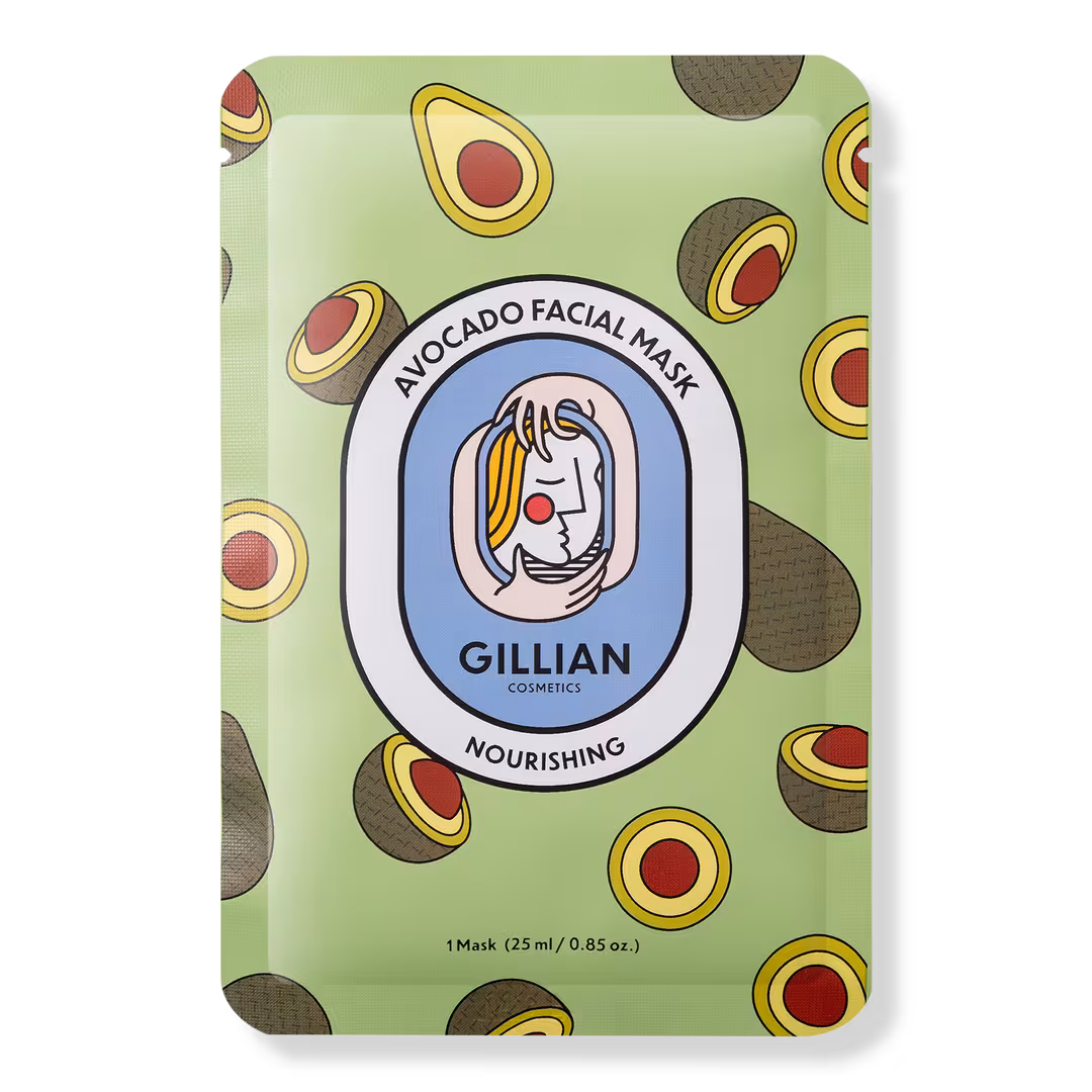 Gillian Cosmetics  Avocado Nourishing Sheet Mask