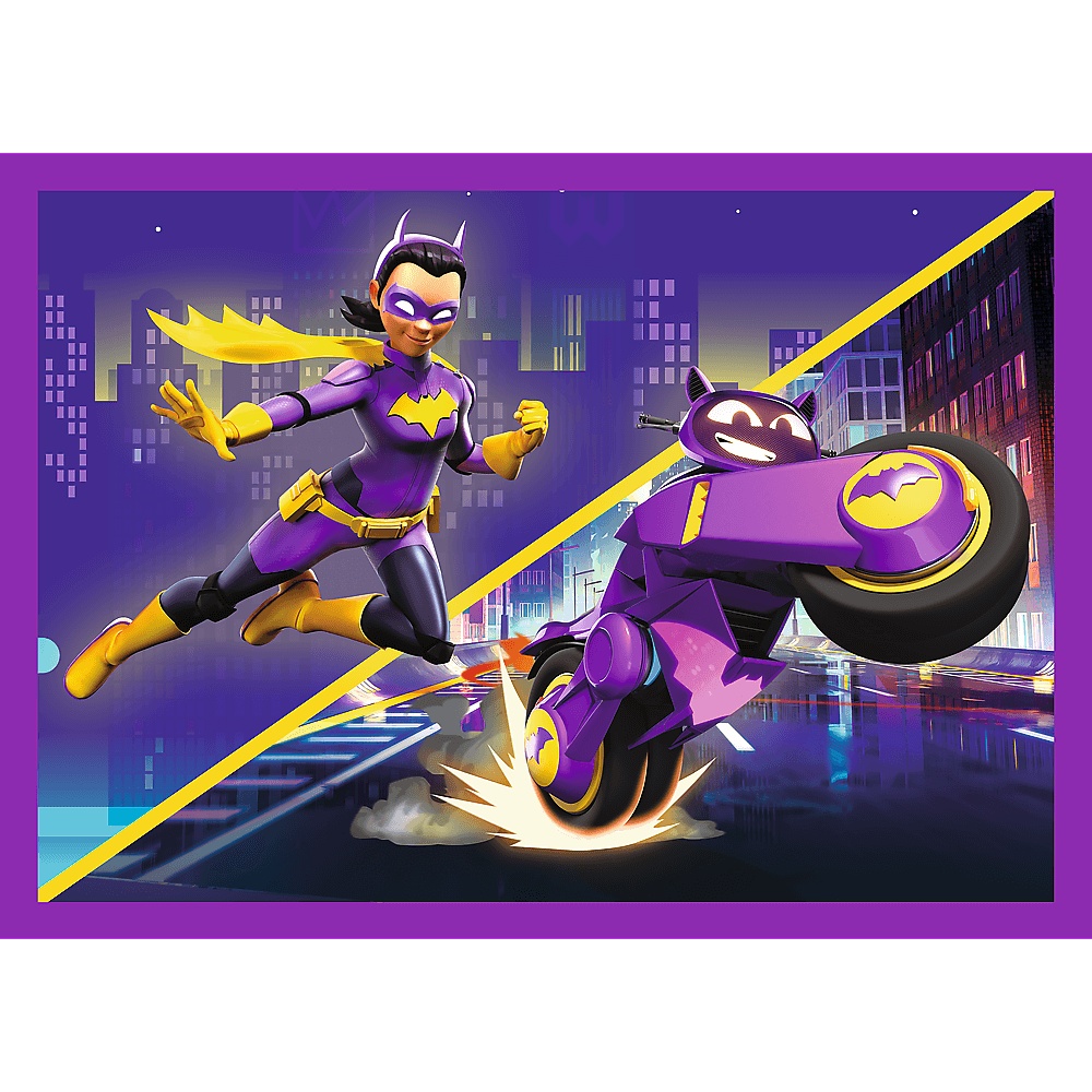 Puzzle 4W1 Batwheels, Poznaj Batwheels