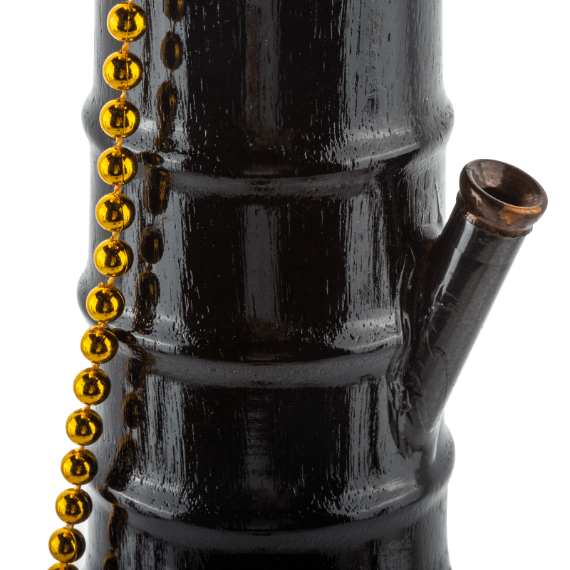 11 Black Wooden Water Bong