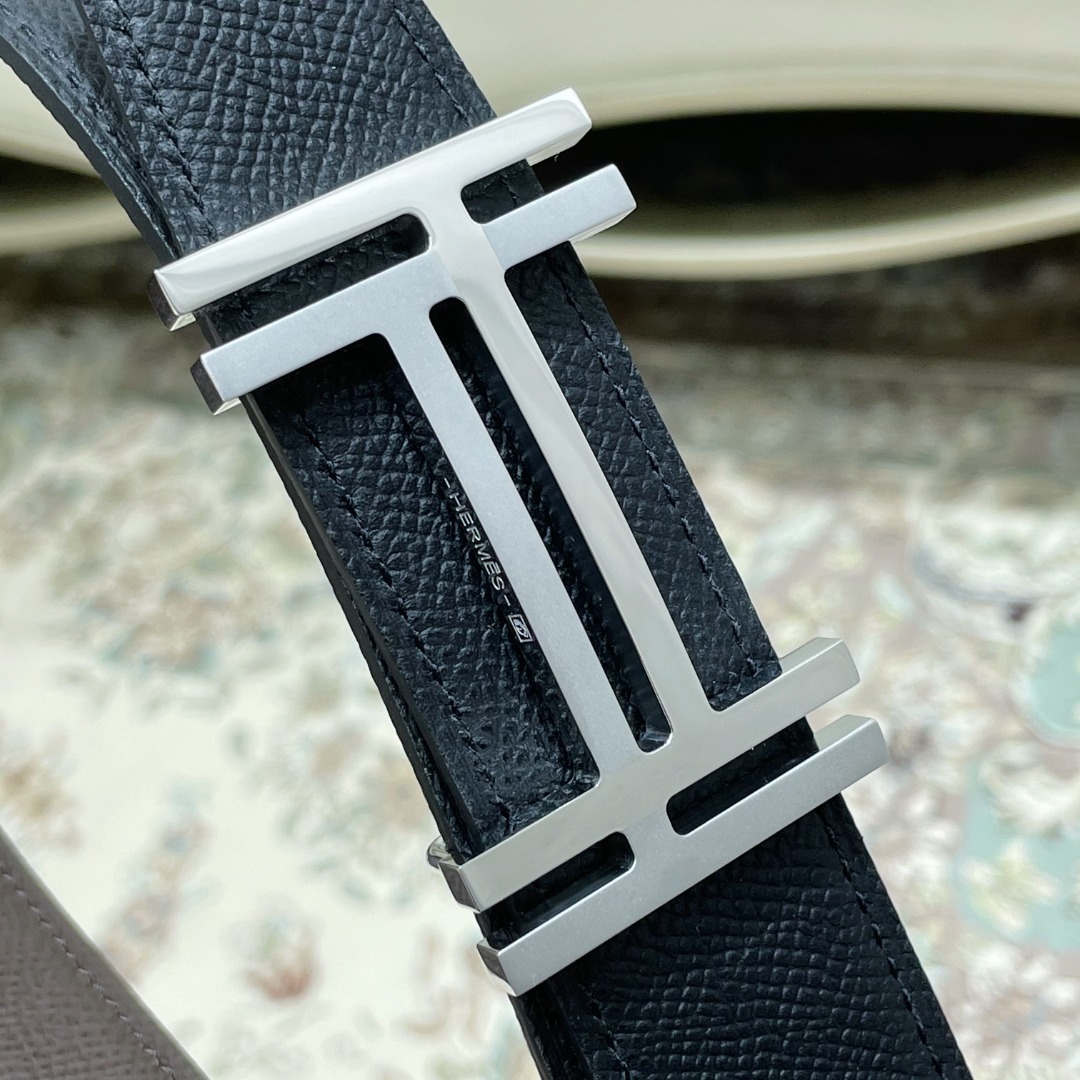 Hermes  Cowhide Belt 3.2CM