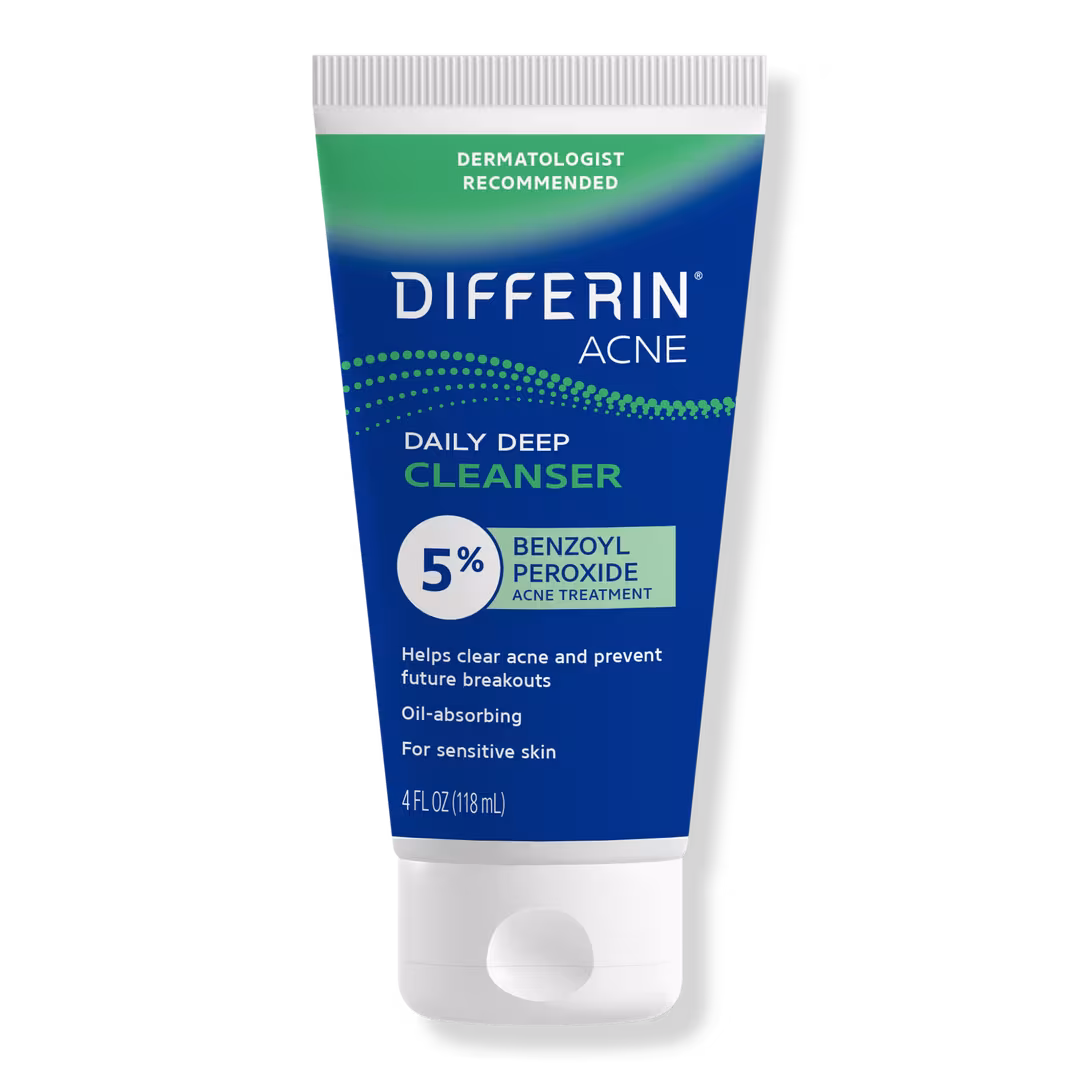 Differin  5% Benzoyl Peroxide Daily Deep Cleanser