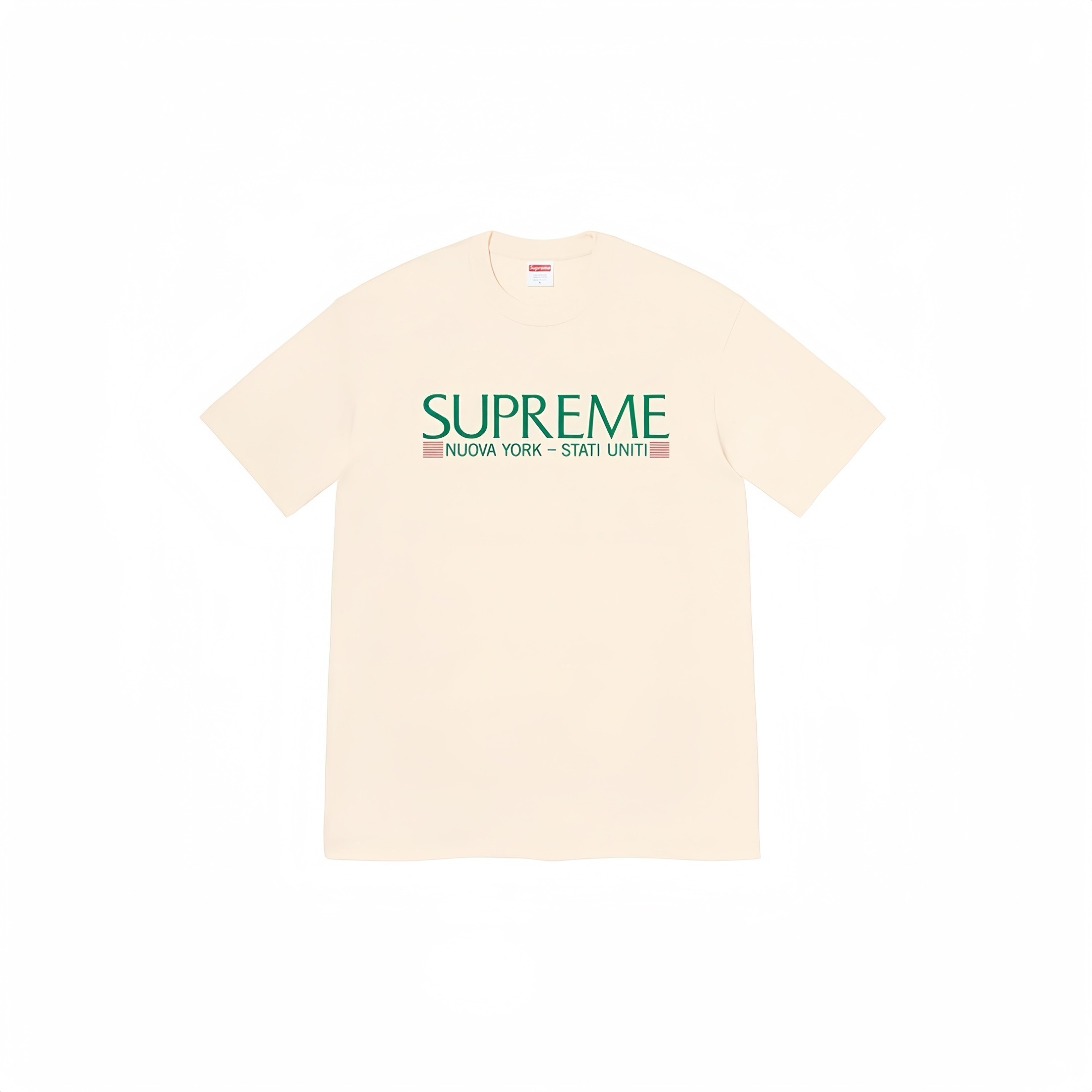 Letter-printed Logo Round-neck Short-sleeved T-shirt