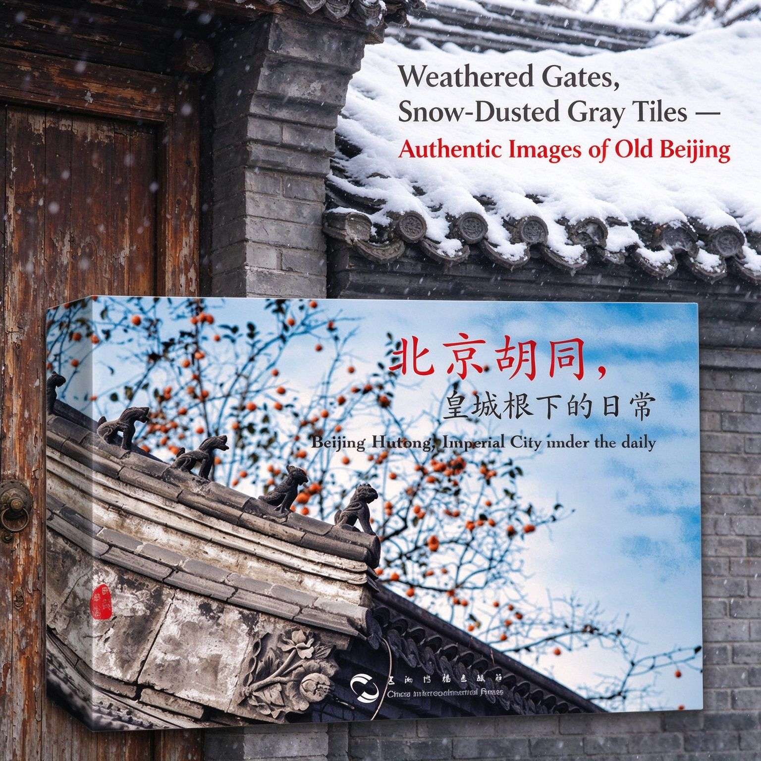 Beijing Hutong Postcards | Imperial City Under the Daily | Bilingual Chinese-English | 36 Vintage-Style Postcards of Old Beijing