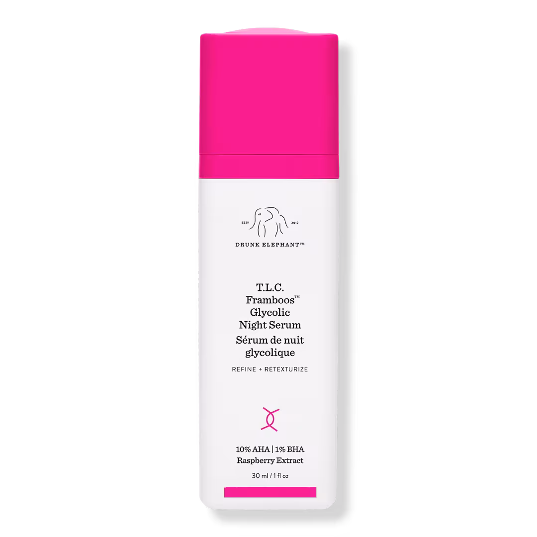 Drunk Elephant  T.L.C Framboos Glycolic Resurfacing Night Serum
