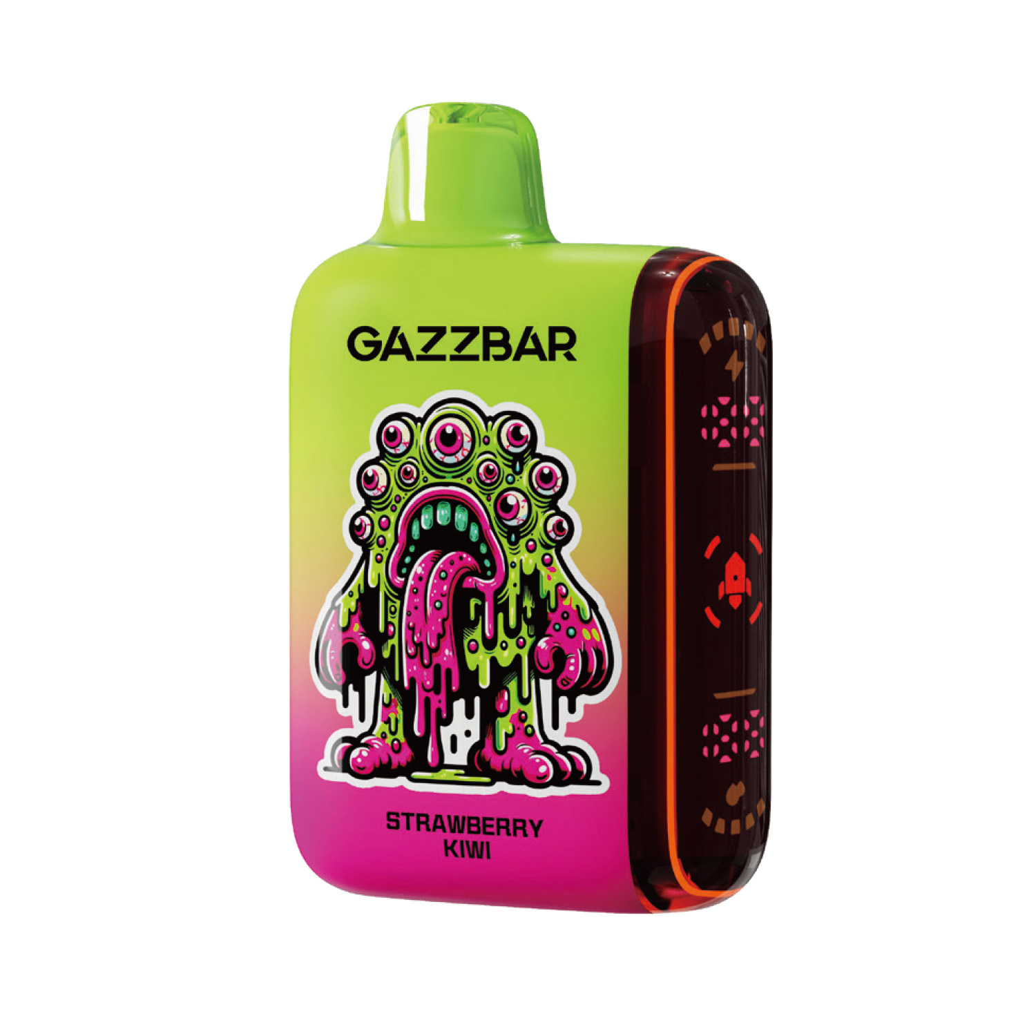 GAZZBAR ROCKET 10000 PUFFS-STRAWBERRY KIWI