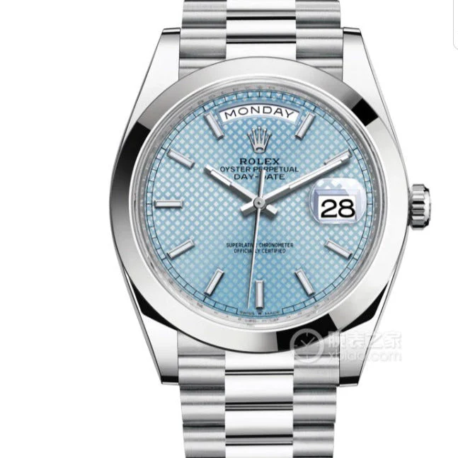Rolex Watch Datejust 41mm Silver Blue Dial