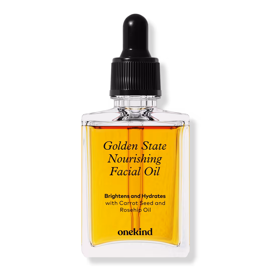 Onekind  Golden State Glow & Hydrate Facial Oil with Rosehip + Carrot Seed