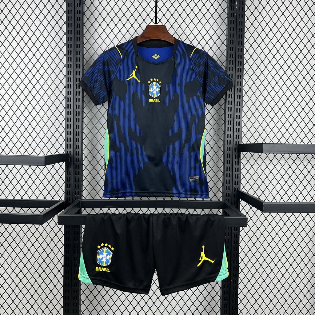 Kids Brazil 2026 World Cup Away Kit