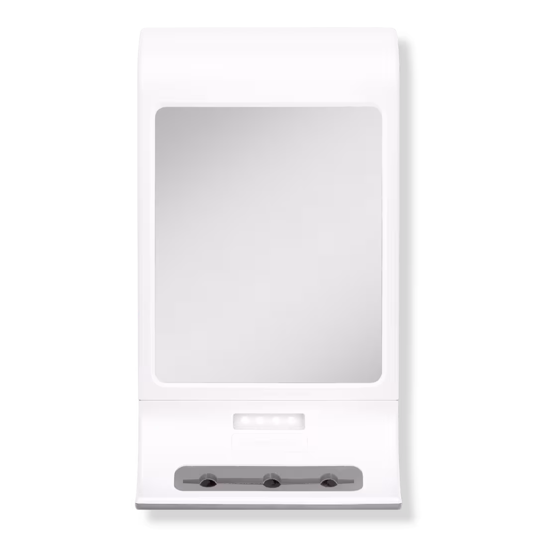 Zadro  LED Lighted Fogless Shower Mirror with Suction Cup & Holder