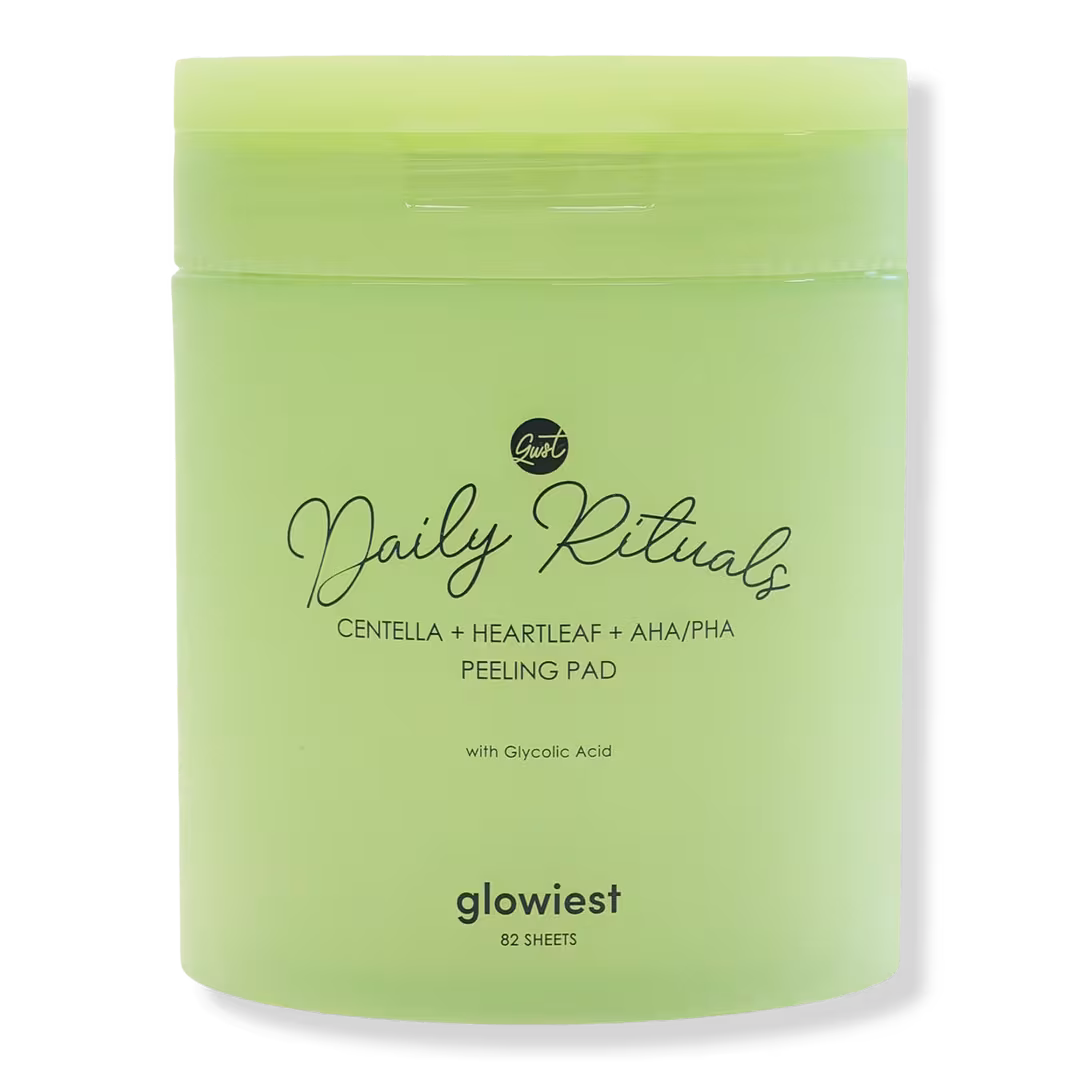 glowiest  Daily Rituals Centella + Heartleaf + AHA/PHA Peeling Pad