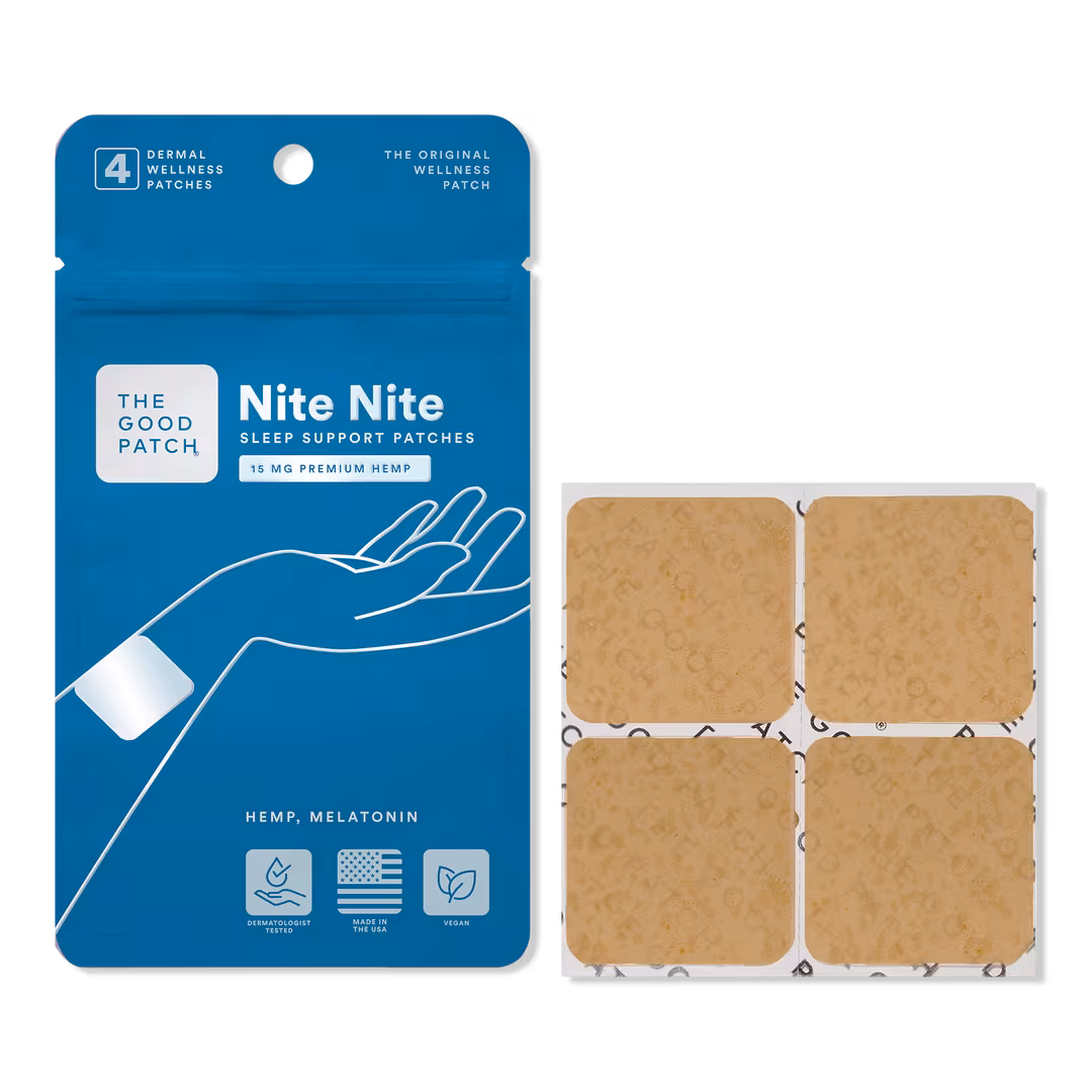 The Good Patch  Nite Nite Sleep Support Patches with Hemp & Melatonin