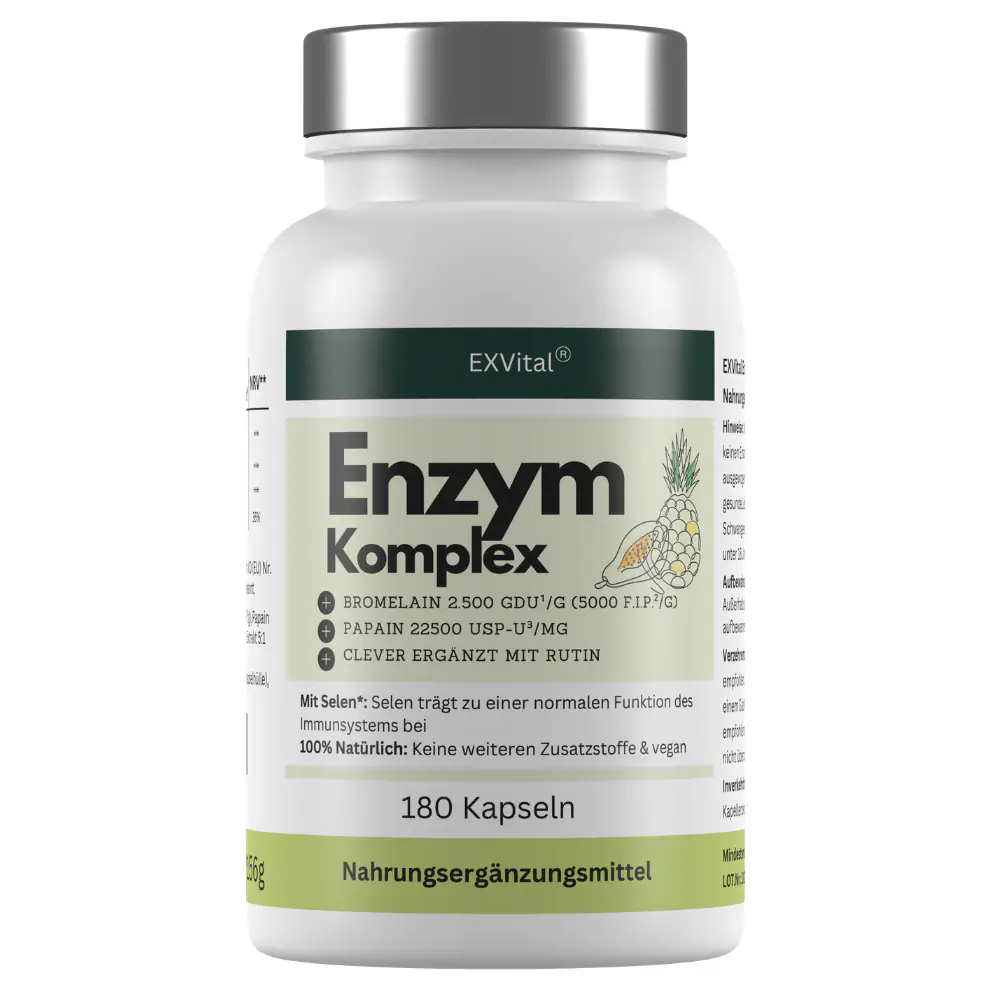 Enzym Komplex mit 800mg Bromelain (5000 F.I.P)