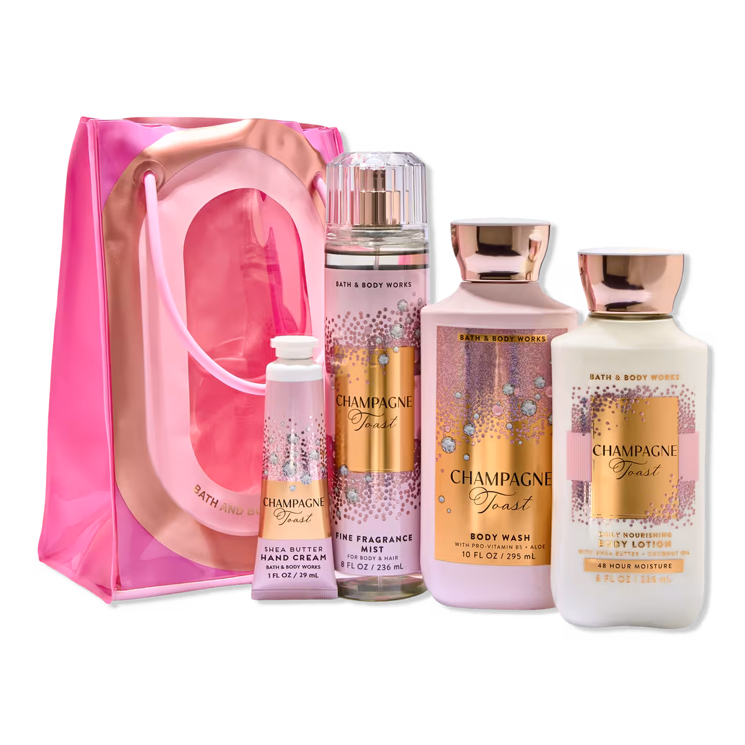 Bath & Body Works  Champagne Toast Body Care Gift Set