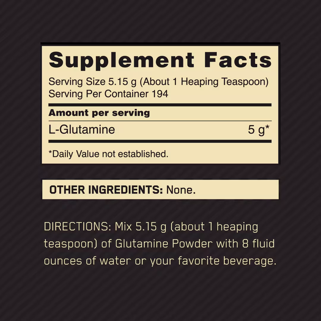 Optimum Nutrition  Glutamine Powder