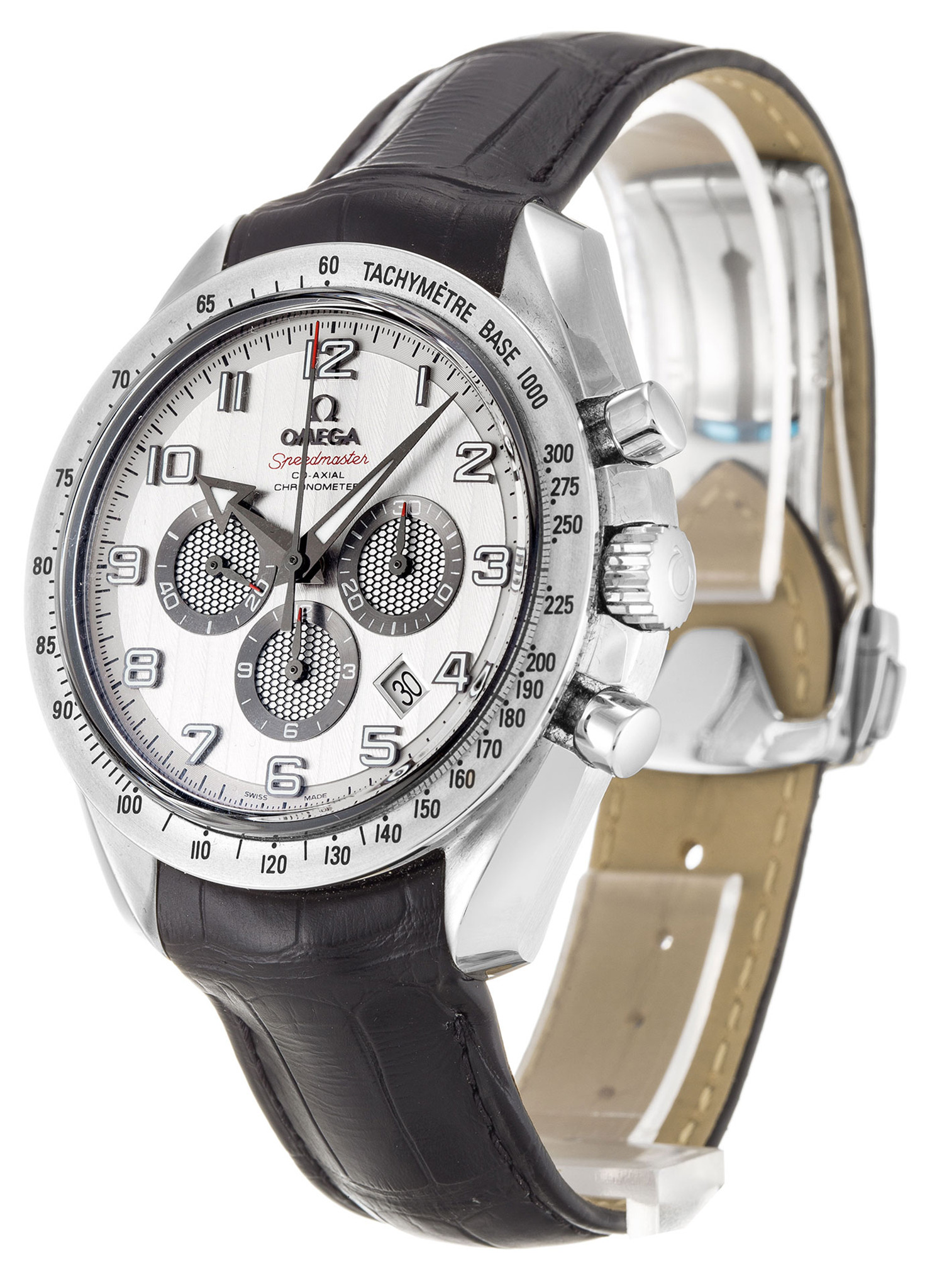 Replica Omega Speedmaster Broad Arrow White Dial Number Markers 321.13.44.50.02.001 44MM