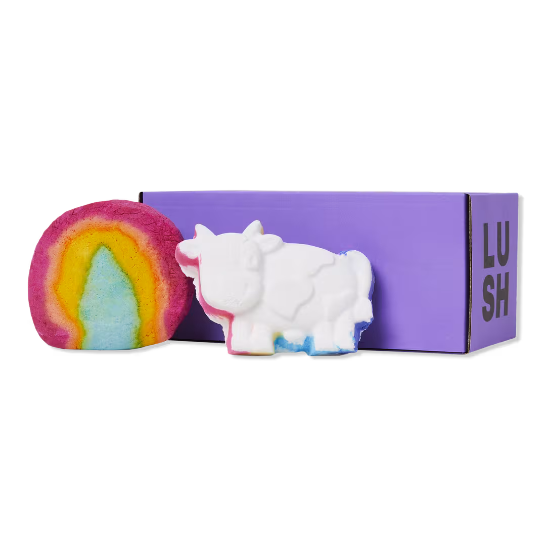 LUSH  The Cow Jumped Over The Rainbow Bathing Duo