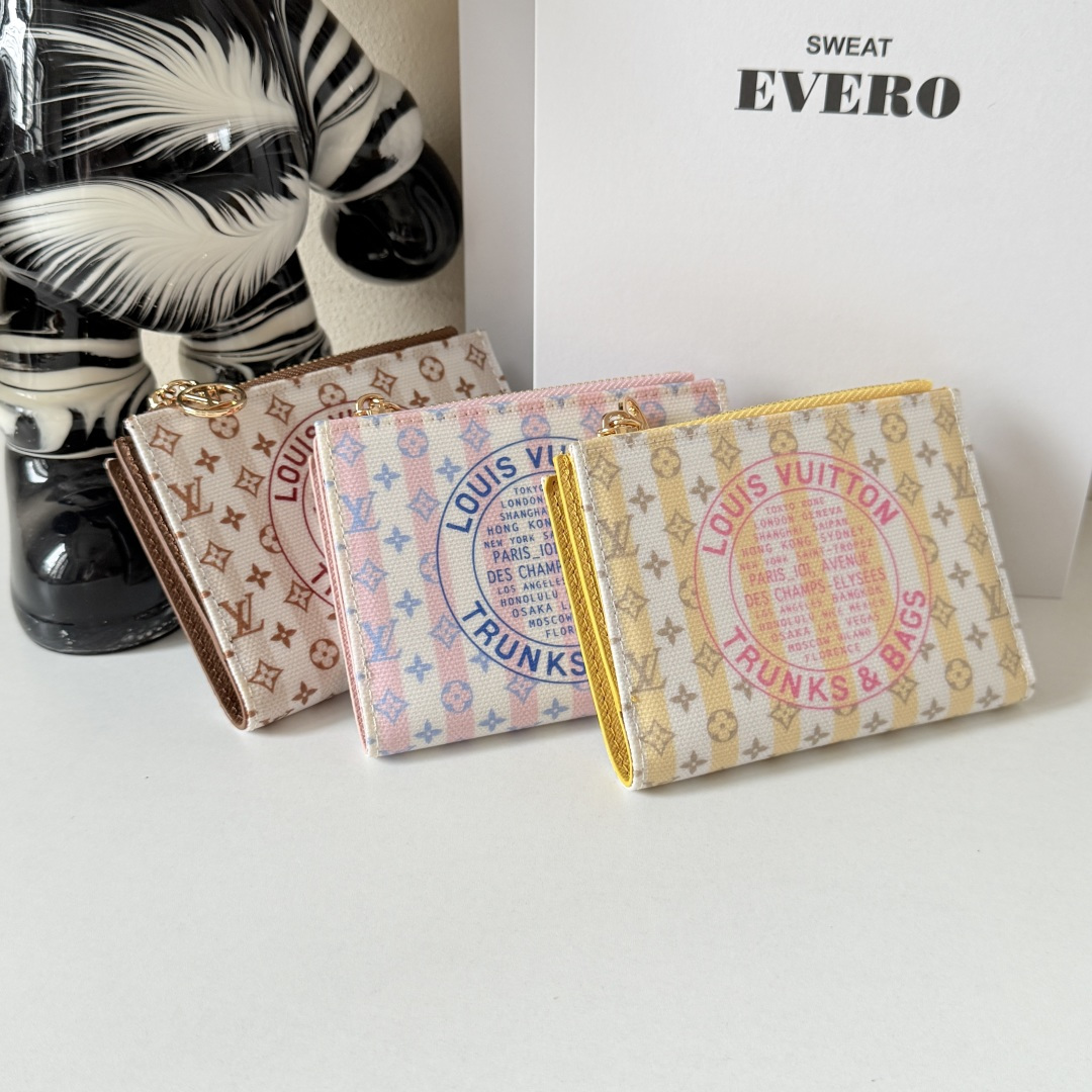 LV Trunks & Bags Canvas Wallet