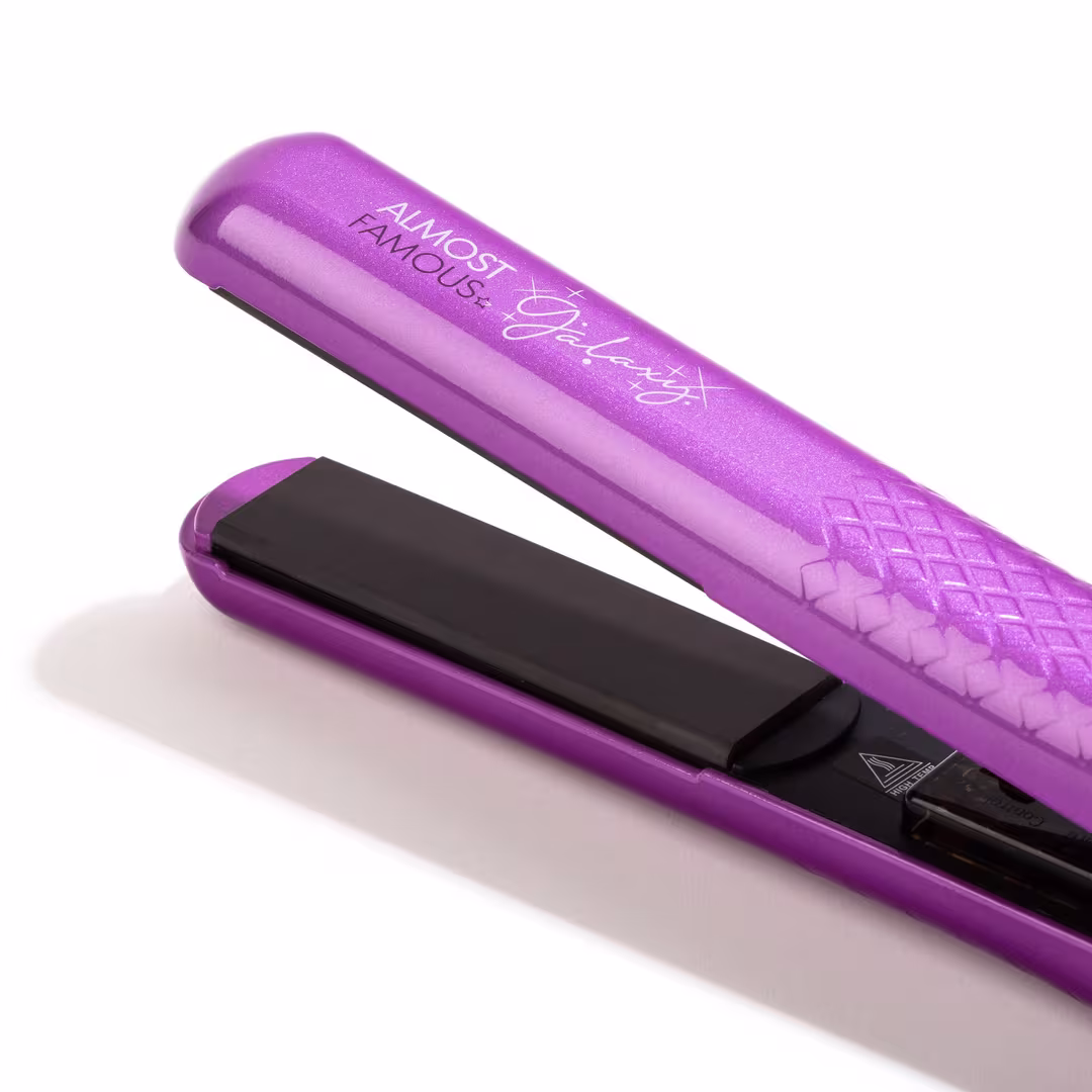 Almost Famous  Galaxy Tourmaline Gem Flat Iron for Straightening & Styling