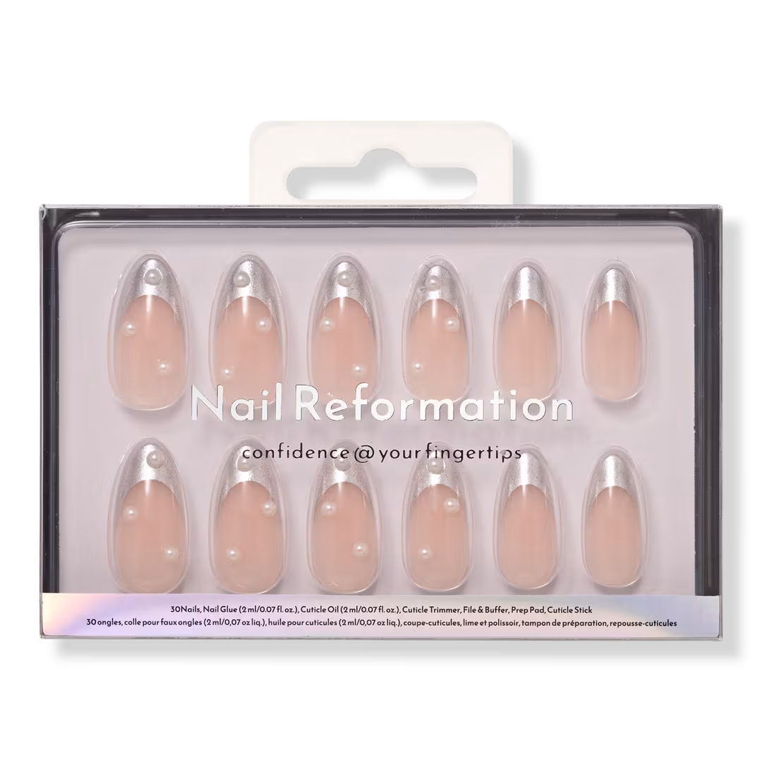 Nail Reformation  Beaded Clutch Press On Nails