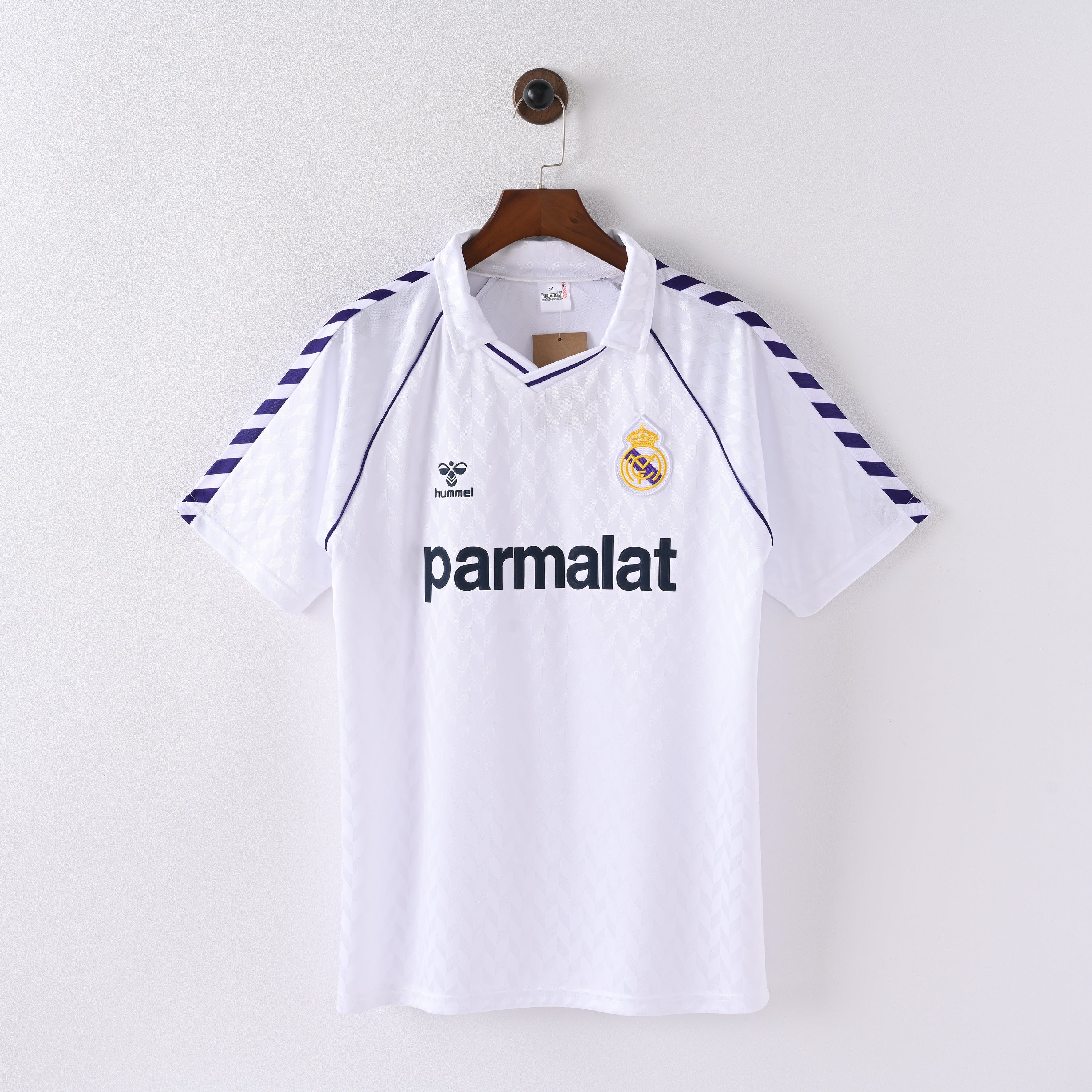 Real Madrid Retro Vintage Home Jersey Men 1986-1987