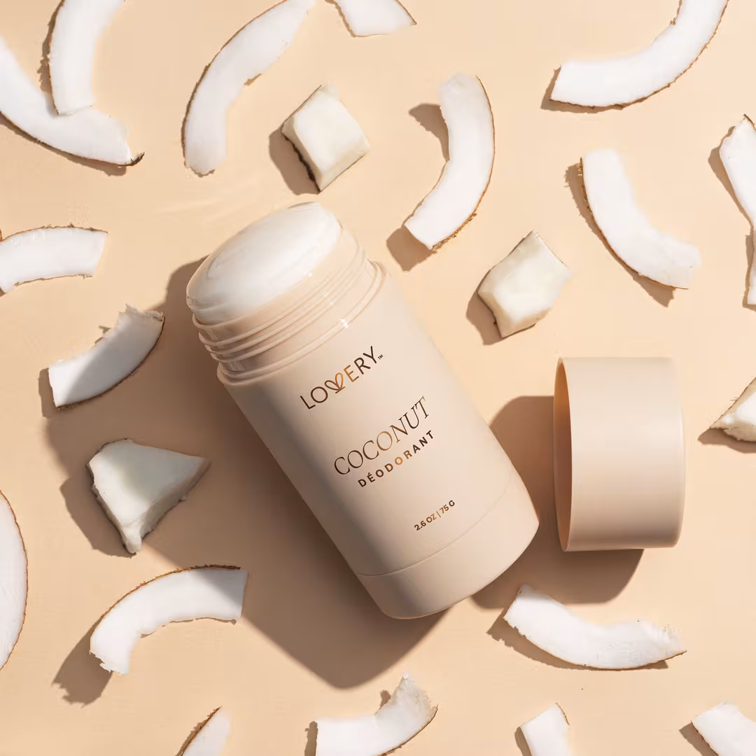 Lovery  Coconut Aluminum-Free Deodorant Stick