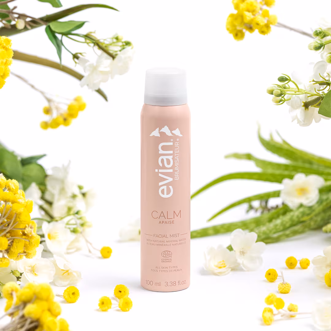 Evian Mineral Spray  Calm Facial Mist with Natural Mineral Water