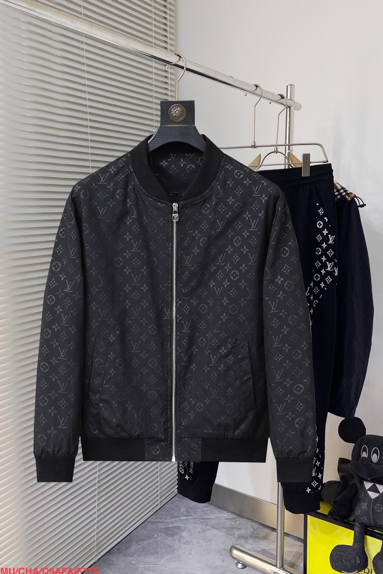 LV Emboessed Monogram Tracksuit