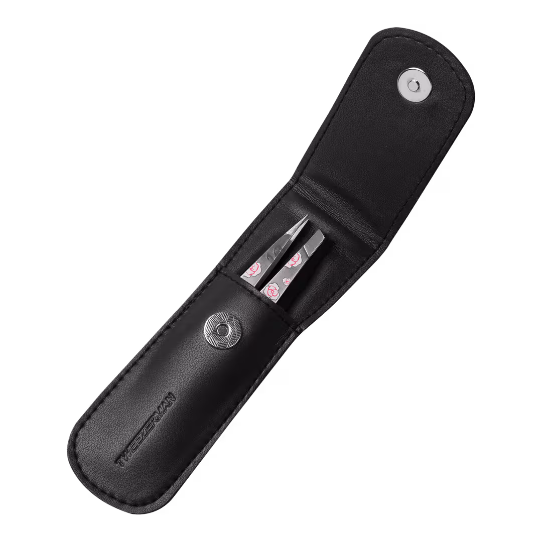 Tweezerman  Rose Painted Petite Tweezer Set