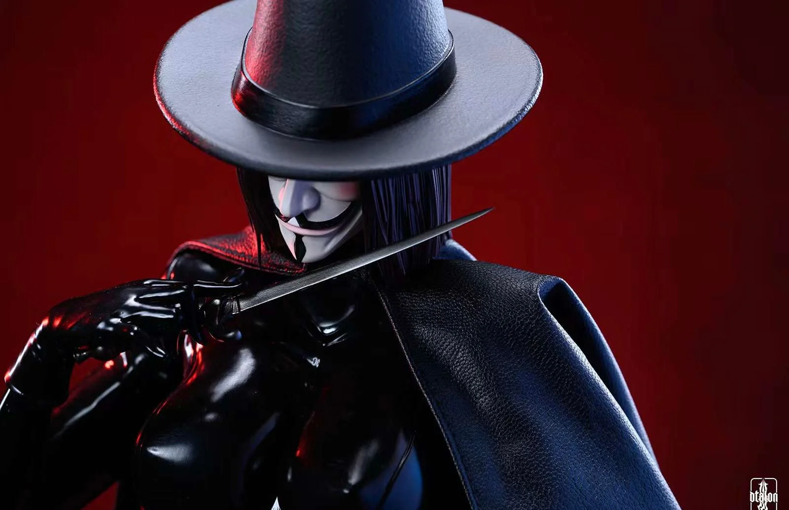 Dtalon Studio - Guy Fawkes Mask Miss V | 盖伊·福克斯面具 V小姐