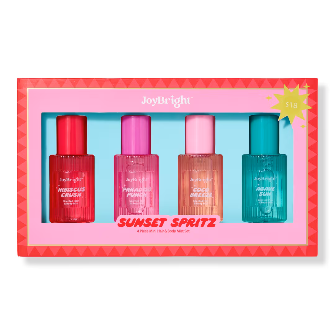 JoyBright by Ulta Beauty  Sunset Spritz Mini Hair & Body Mist Set
