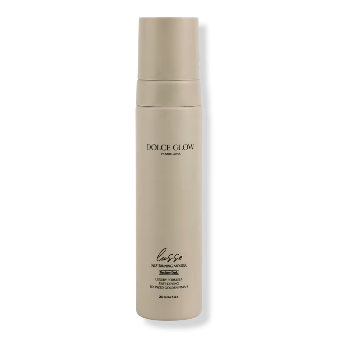 Dolce Glow  Lusso Self-Tanning Mousse in Medium to Dark