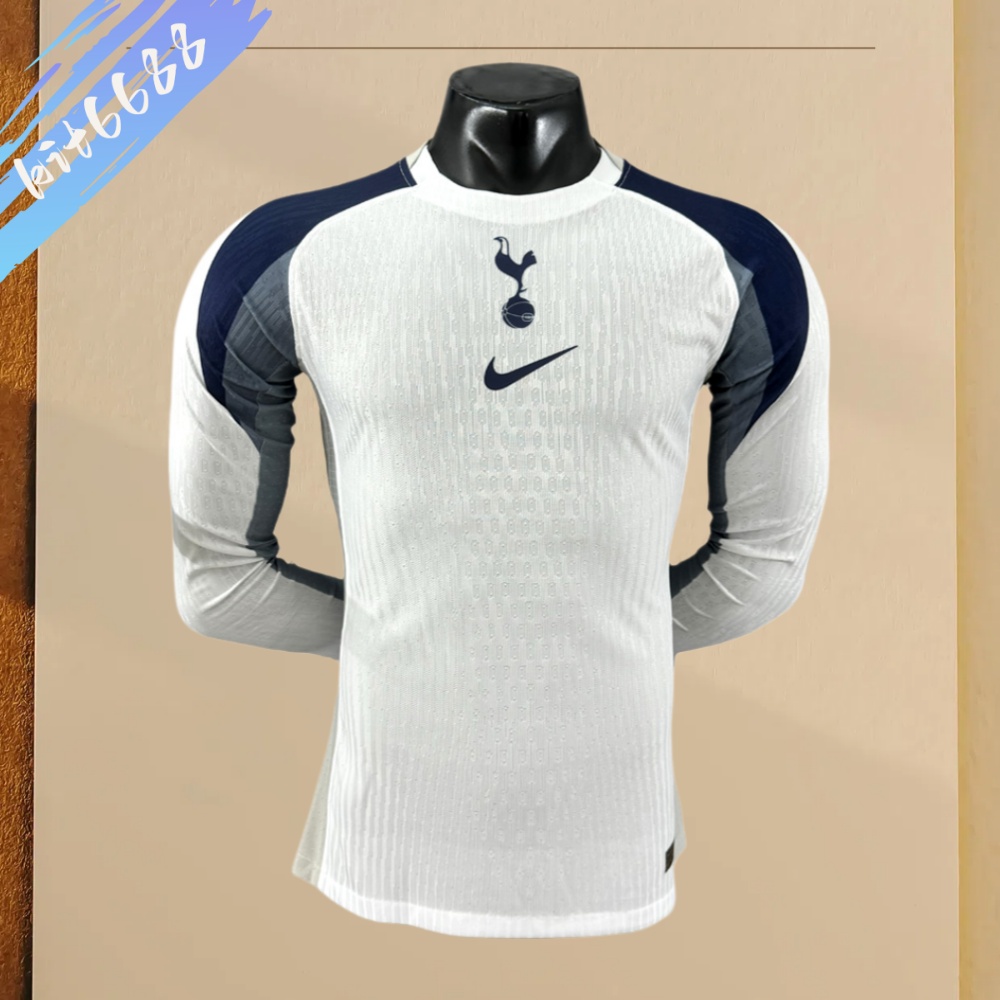 2025/2026 Tottenham Home Long Sleeve Football Shirt （Player Edition）