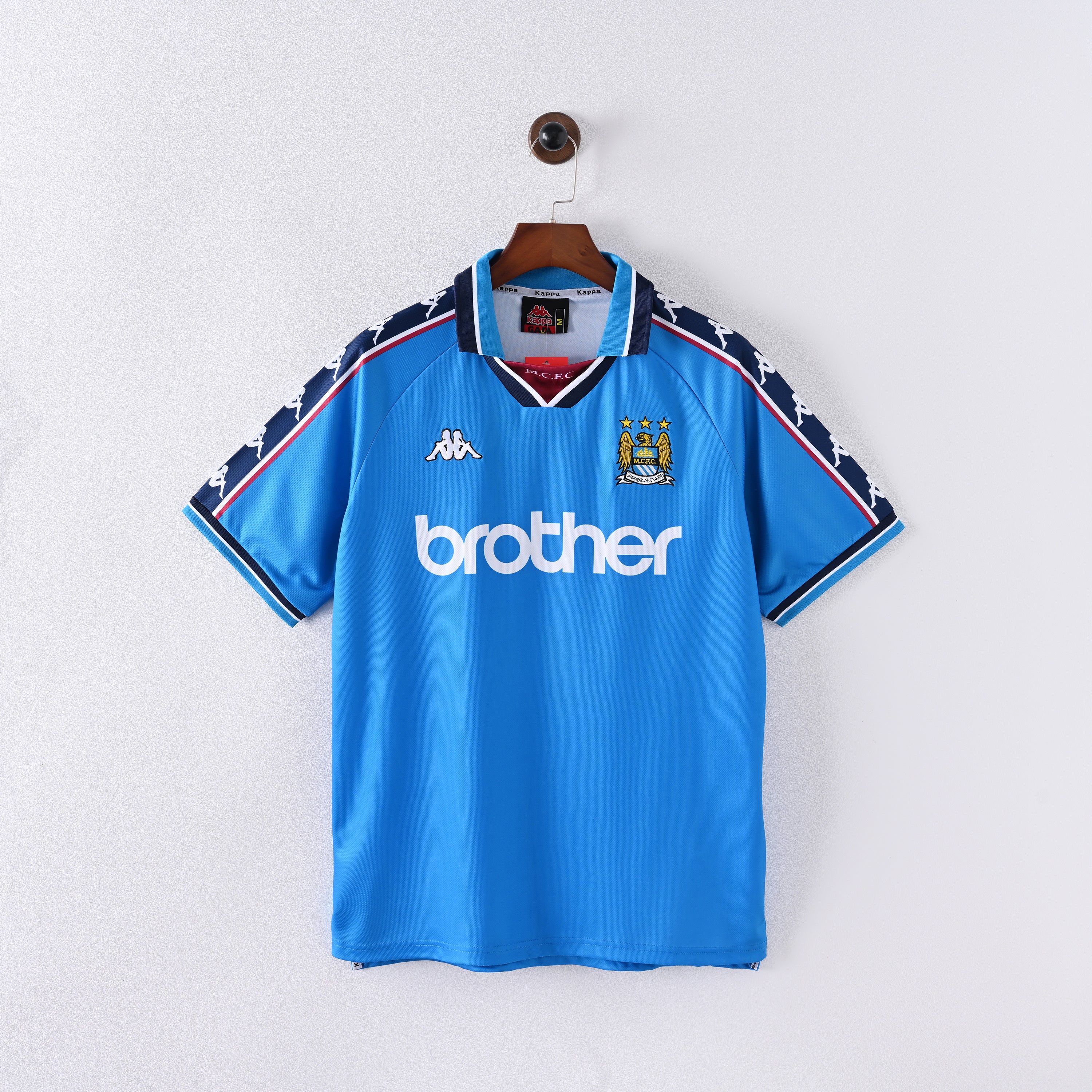 Manchester City Retro Vintage Home Jersey Men 1997-1999