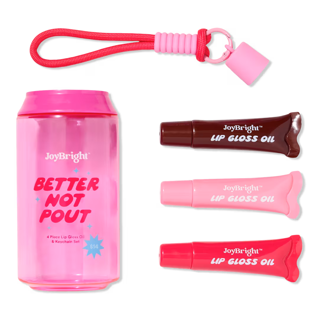 JoyBright by Ulta Beauty  Better Not Pout Lip Gloss Oil Set