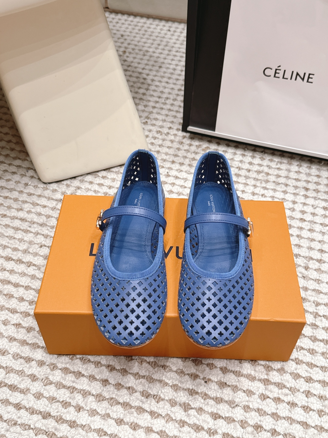 LV Romy Flat Ballerina Shoes