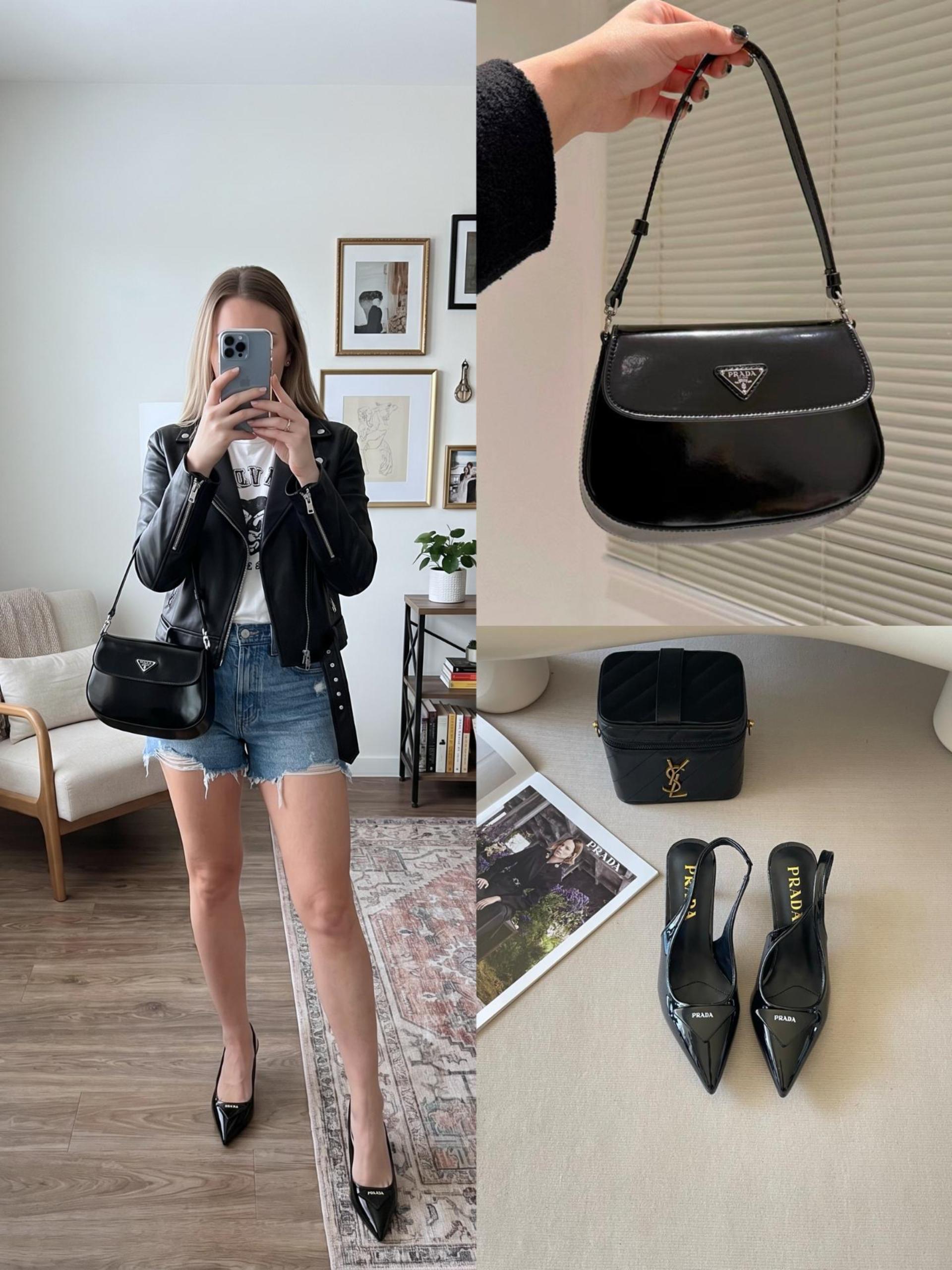 Prada Shoes & Bag Set