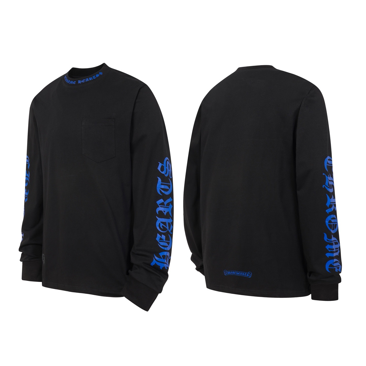 Sanskrit Basic Long Sleeve T-Shirt with Sanskrit Letter Print