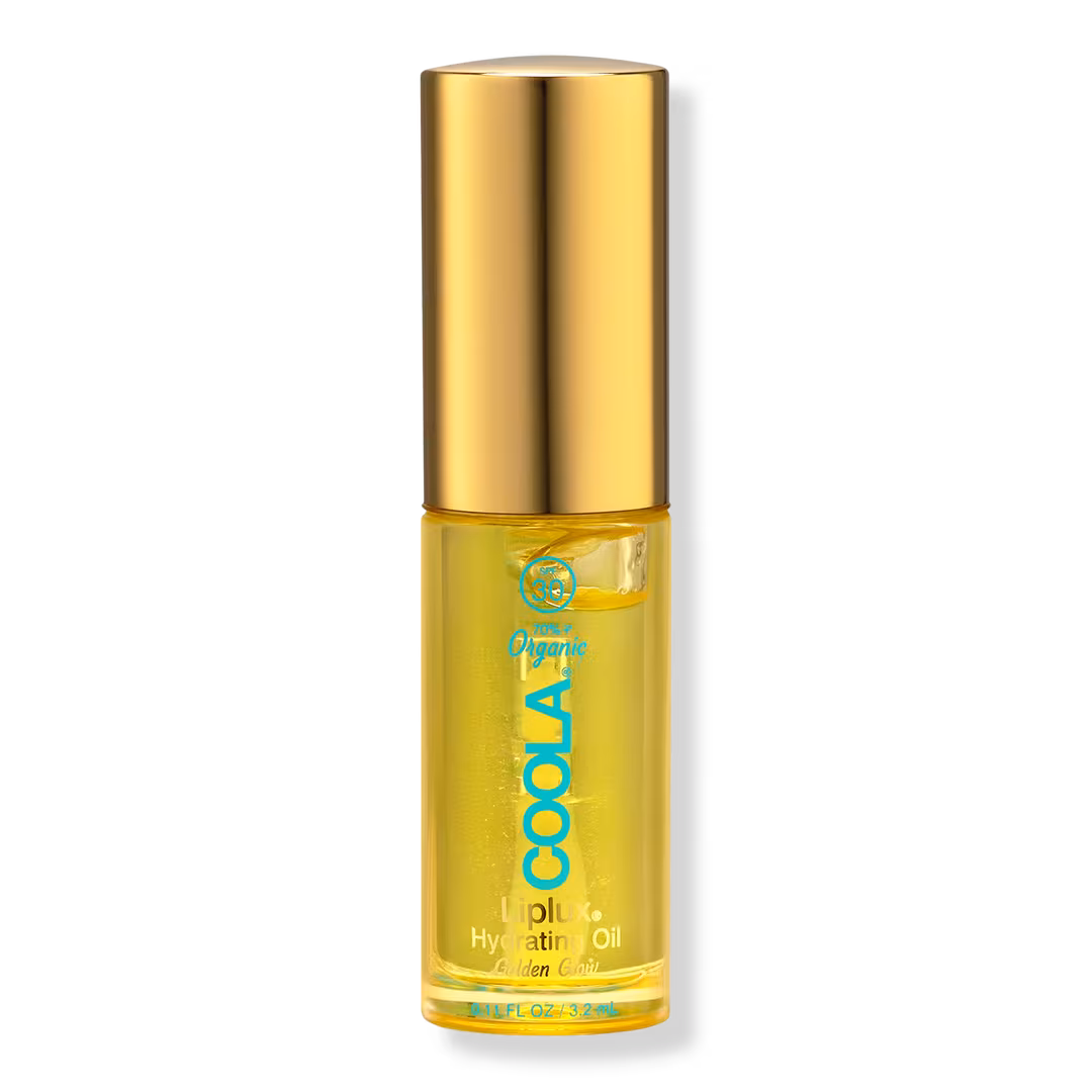COOLA  Liplix Hydrating Lip Oil Golden Glow SPF 30