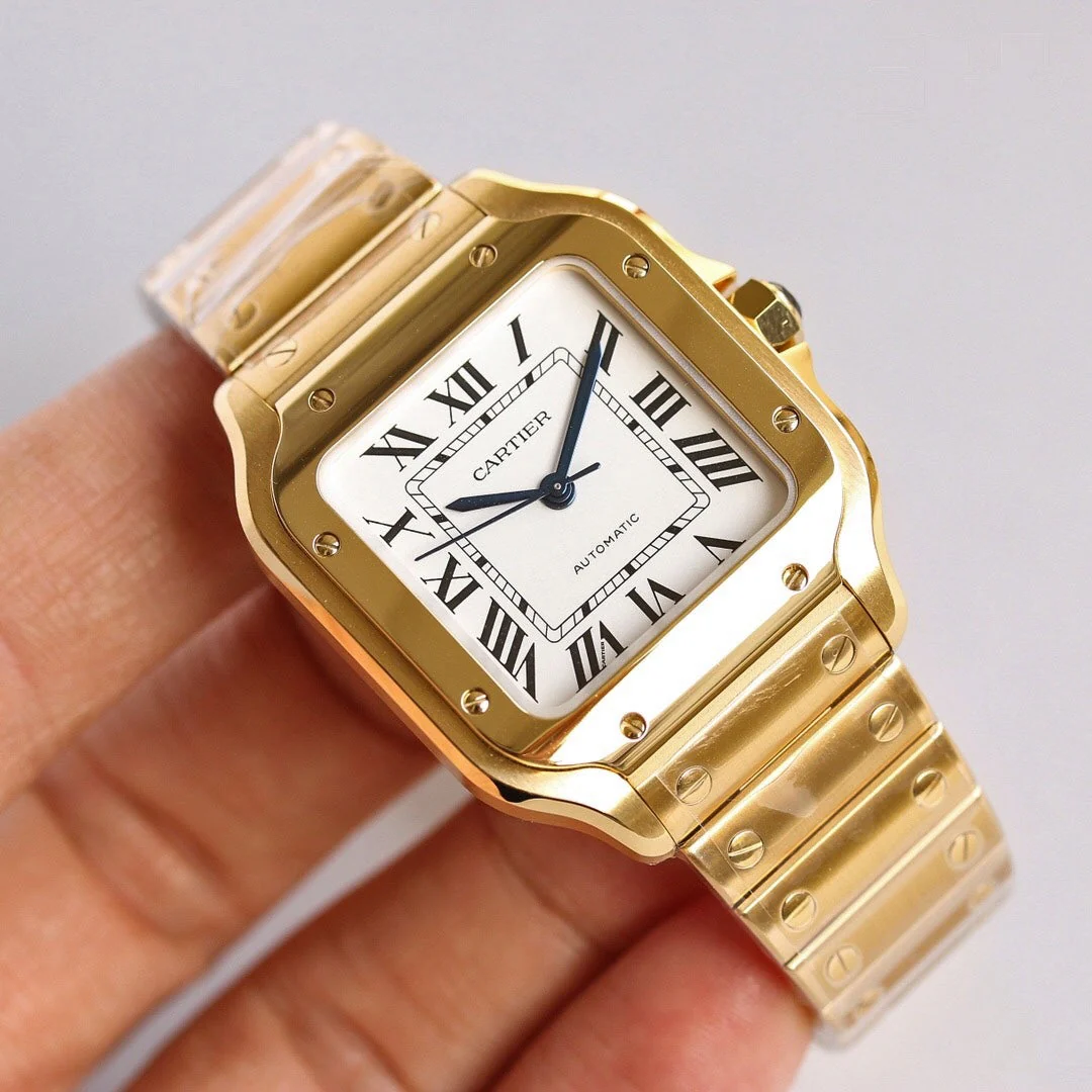 Cartier Watch SANTOS LADY 35.1MM GOLD
